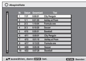 PANASONIC DVD-S100 - (Nur wenn die Disc eine Wiedergabeliste enthalt) - 1