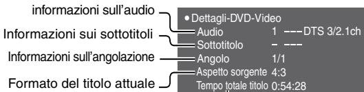 PANASONIC DVD-S100 - Visualizzazione dello stato attuale della riproduzione (Quick OSD) - 2