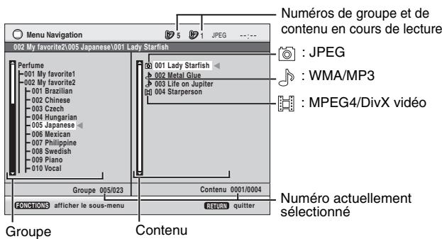 PANASONIC DVD-S100 - Menu navigation - 1