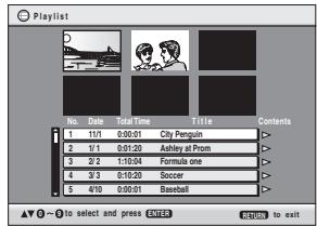 PANASONIC DVD-S295EG - Lecture d'une liste de lecture - 1