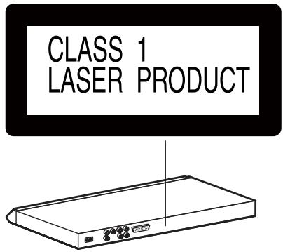 PANASONIC DVD-S325 - WARNING! - 1