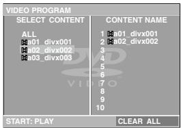 PANASONIC DVD-S325 - Premere [ ] per selezionare una voce; quindi premere [ENTER]. - 1