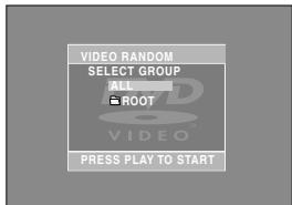 PANASONIC DVD-S325 - Durante l'arresto, premere più volta [PLAY MODE] per selezionare "O O O RANDOM". - 1