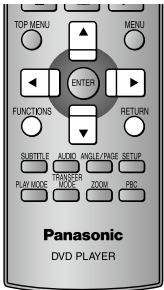 PANASONIC DVD-S325 - Gebrauch der Bildschirmenüs - 1