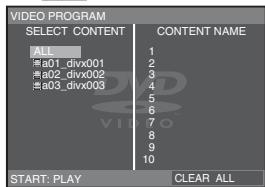 PANASONIC DVD-S33 - Lecture programme - 2