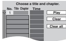 PANASONIC DVD-S422 - Changing the play sequence - 1