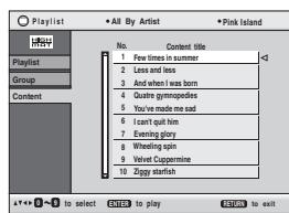 PANASONIC DVD-S422 - Selecting from the list - 1