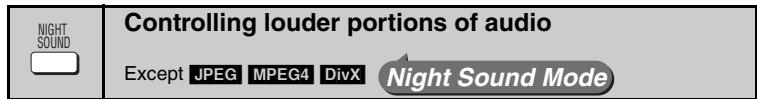 PANASONIC DVD-S422 - Press [AV ENHANCER] to select "On". - 1