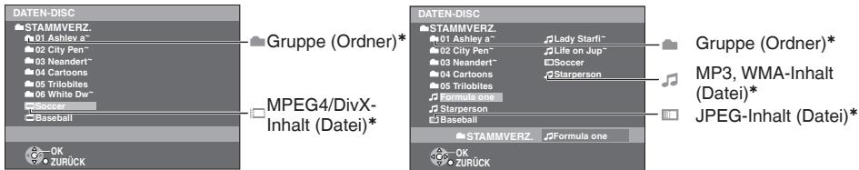 PANASONIC DVD-S54 - Bei Anzeige des Menüs - 1