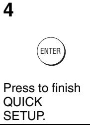 PANASONIC DVD-S97 - STEP 3 QUICK SETUP - 5