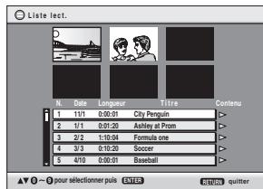 PANASONIC DVD-S97 - Liste de lecture - 1