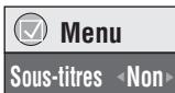 PANASONIC DVD-S97 - Appuyer à plusieurs reprises sur [SUBTITLE] pour sélectionner la langue des sous-titres. - 1