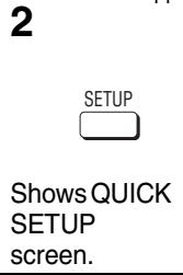 PANASONIC DVD-S97 - STEP 3 QUICK SETUP - 3