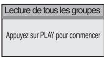 PANASONIC DVD-S97 - ■ Lecture de tous les groupes Appuyer sur [▶] (PLAY). - 1