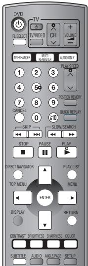 PANASONIC DVD-S97 - STEP 4 Television operation (You can use this unit's remote control to operate your television.) - 2