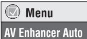 PANASONIC DVD-S97EG - Druk op [AV ENHANCER] om “Auto”, “User1”, “User2” of “User3” te kiezen. - 1