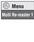 PANASONIC DVD-S97EG - Druk op [MULTI RE-MASTER] om “1” “2” of “3” te kiezen. - 1