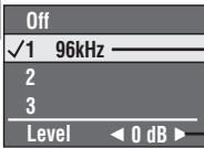 PANASONIC DVD-S99 - Menu - 1