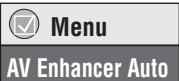 PANASONIC DVD-S99 - Pulse [AV ENHANCER] para seleccionar "Auto", "User1", "User2" o "User3". - 1