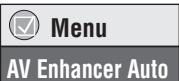 PANASONIC DVD-S99 - Druk op [AV ENHANCER] om “Auto”, “User1”, “User2” of “User3” te kiezen. - 1