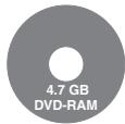 PANASONIC DMRES45V - RAM -R -R DL -RW(V) +R +R DL +RW - 3