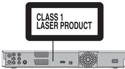 CLASS 1 LASER PRODUCT