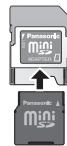 PANASONIC DMREX89EB - Inserting/Removing the SD Card EX89 - 2