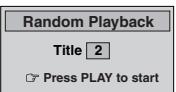 PANASONIC DVDF61P - Random play - 1