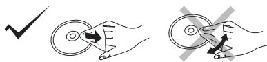 PANASONIC DVDLX8EB - Disc handling precautions - 1