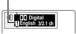 PANASONIC DVDRV32GC - Press [AUDIO]. - 1