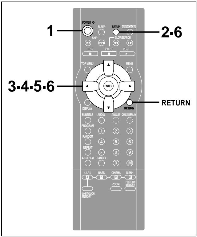 PANASONIC DVDRV32GC - [3] Quick Setup - 1