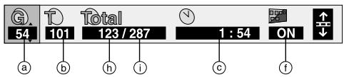 PANASONIC DVDRV32GC - Disc information - 2