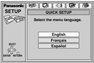 PANASONIC DVDRV32GC - Preparation - 1