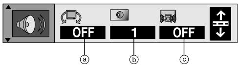 PANASONIC DVDRV32GC - Audio menu - 1