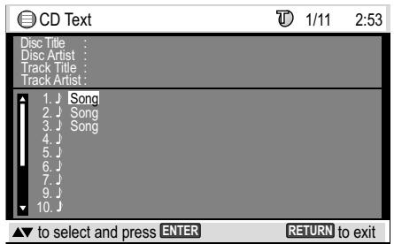 PANASONIC DVDS27EB - CD Text - 1