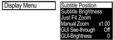 PANASONIC DVDS27EB - DISPLAY menu - 6