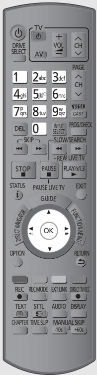 PANASONIC DMR-XW380 - Pour supprimer un programme différé - 1