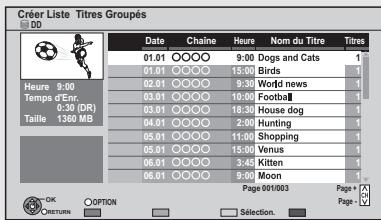 PANASONIC DMR-XW380 - Pour éditer et lire des chapitres - 4