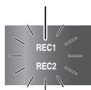 PANASONIC DMR-XW380 - Pour effectuer l'enregistrement simultané de 2 programmes - 1