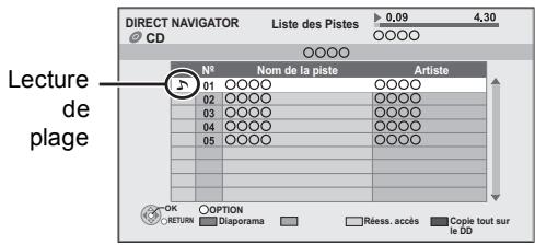 PANASONIC DMR-XW380 - Pour lire d'autres morceaux musicaux (plage) - 1