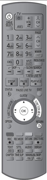 PANASONIC DMR-XW380 - Sélection lecteur\* - 2
