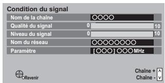 PANASONIC DMR-XW380 - ■ Condition du signal - 1