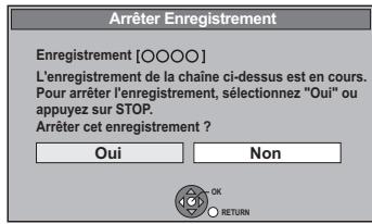 PANASONIC DMR-XW380 - Si l'écran suivant apparaît - 1