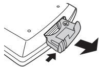 PANASONIC DVD-LS70EG - ■ Sätt i knappbatteriet (medföljer) - 1