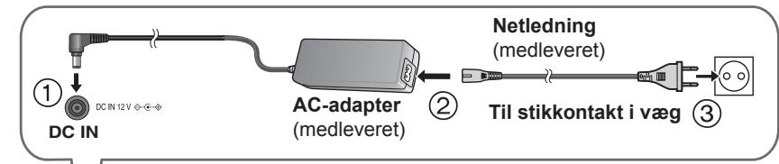 PANASONIC DVD-LS70EG - ② Genopladning af batteri - 1