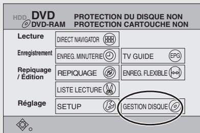 PANASONIC DMR E85H - Appuyer sur [FUNCTIONS]. - 1