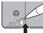 PANASONIC DMR E85H - ■ Protection RAM (disques avec cartouche) - 1