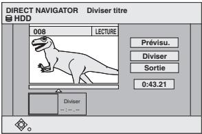 PANASONIC DMR E85H - Appuyer sur [SUB MENU], puis sur [▲, ▼] pour sélectionner l'opération, puis appuyer sur [ENTER]. - 6