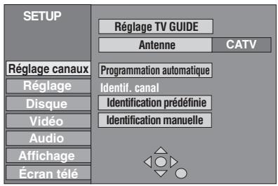 PANASONIC DMR E85H - Appuyer sur [SETUP]. - 1