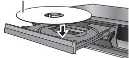 PANASONIC DMR-EX96CEGK - Insertion des disques - 1